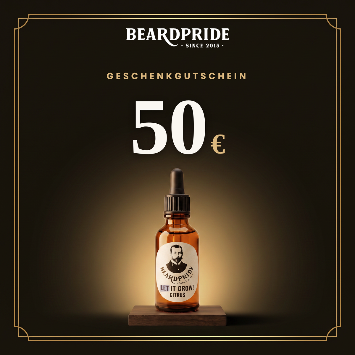 Bartpflege-Gutschein