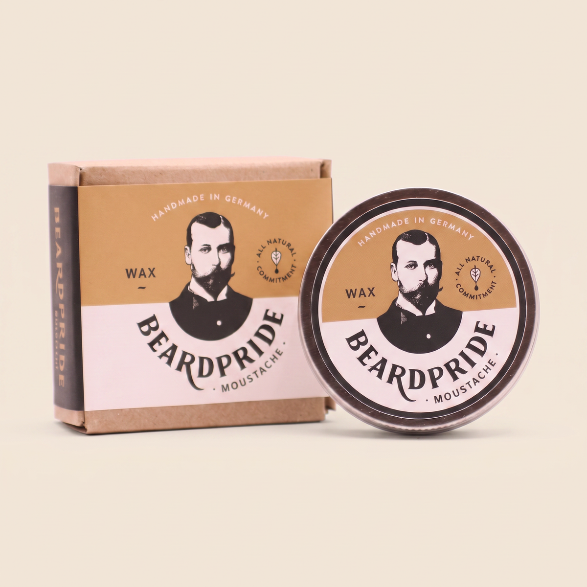 Bartwachs »Moustache Wax Traditionell« groß
