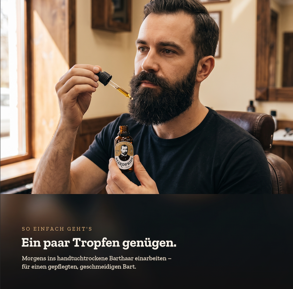 Bartöl »Pure« ohne Duftstoffe