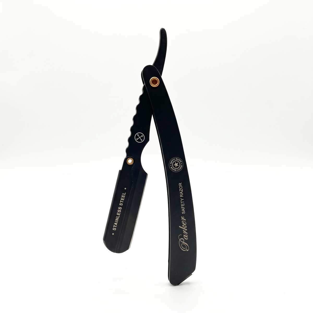 Parker SRX Rasiermesser mit Wechselklinge – Schwarz