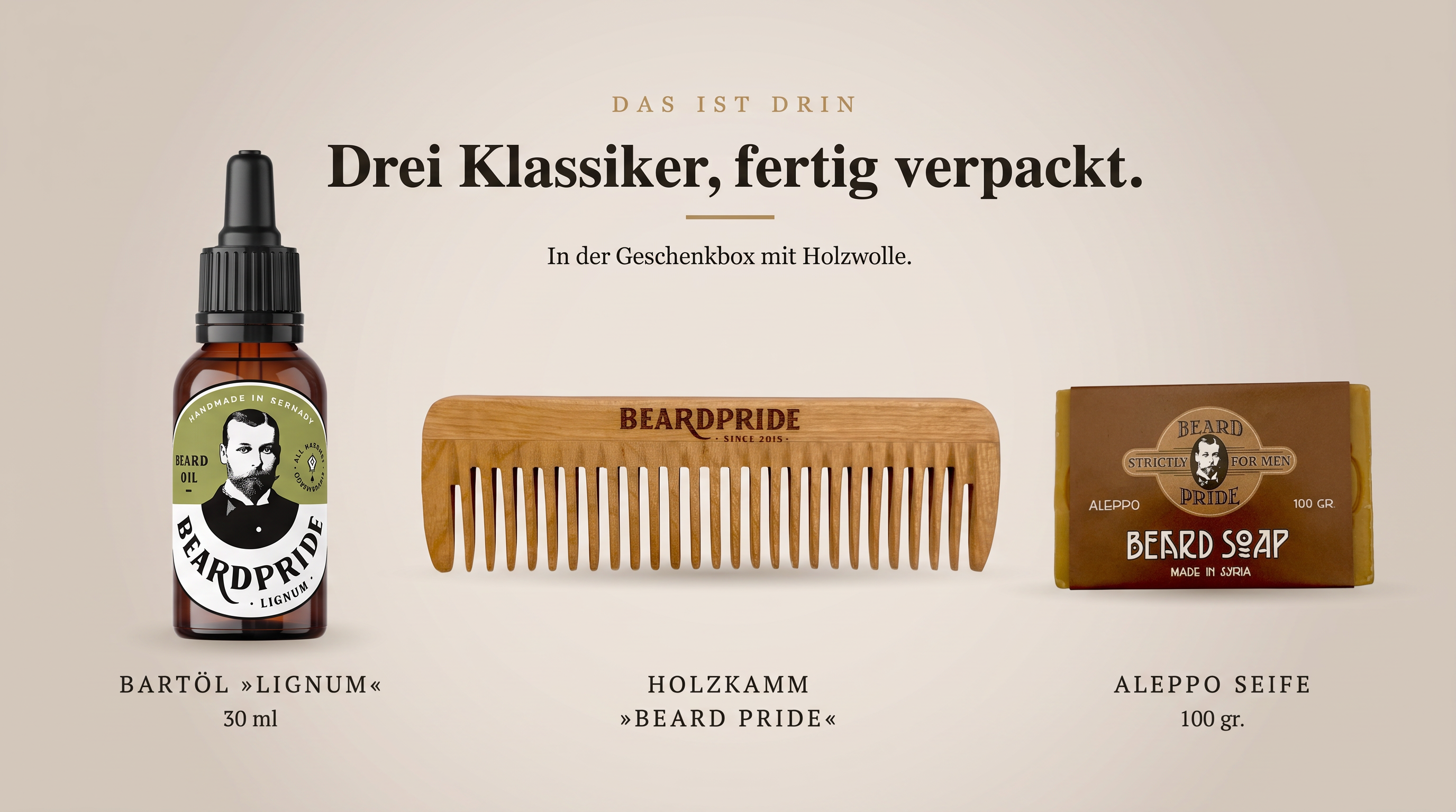 Einsteiger Set mit Kamm